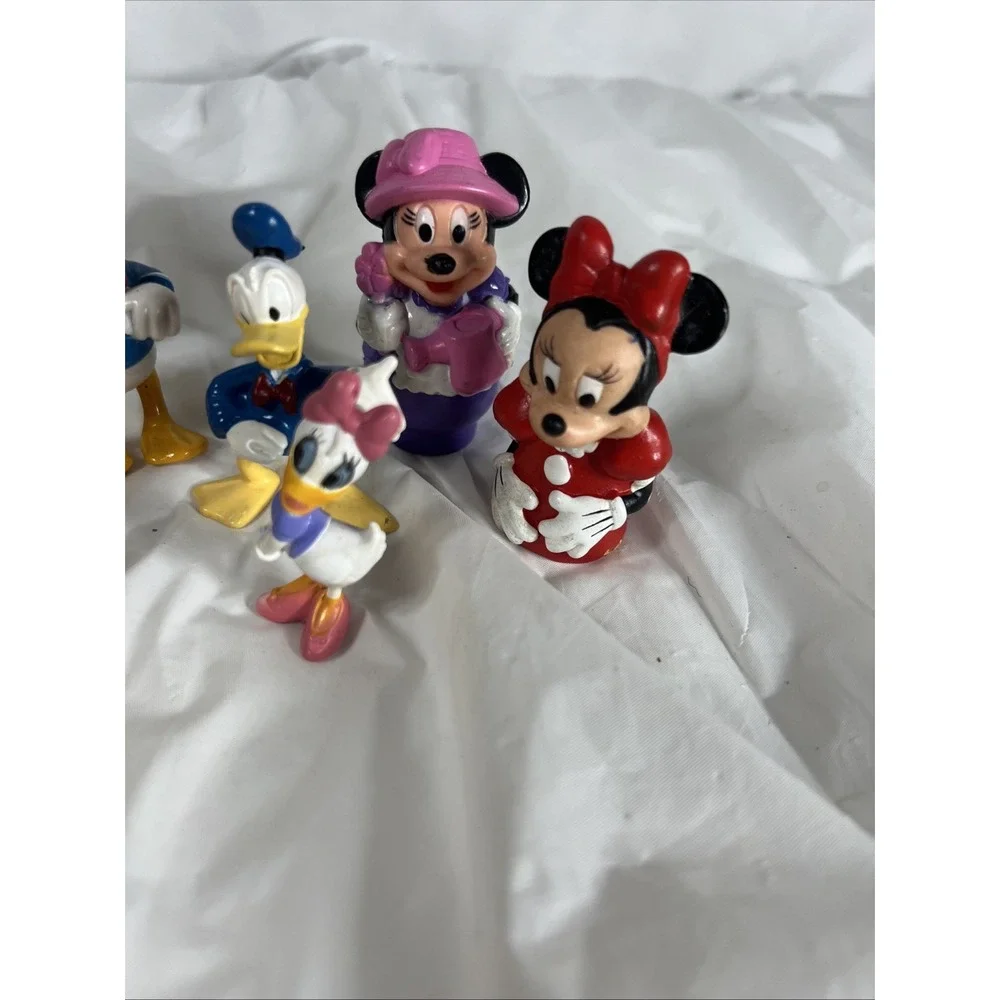 Lot Of 8 VTG‎ Disney PVC Plastic Figures Mickey Mouse & Friends Cake Toppers
